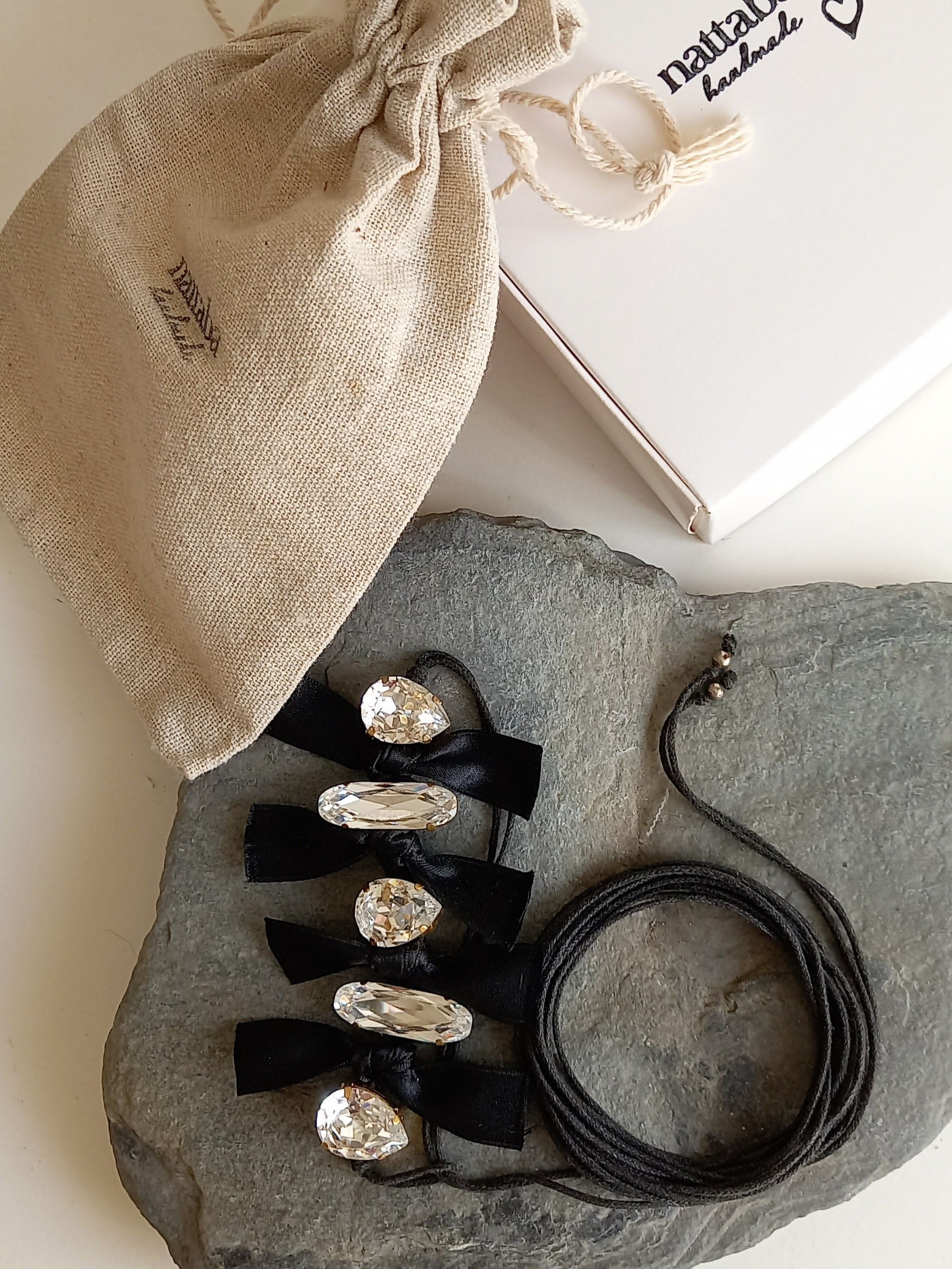 pulsera de cristal & perla - Imagen 6