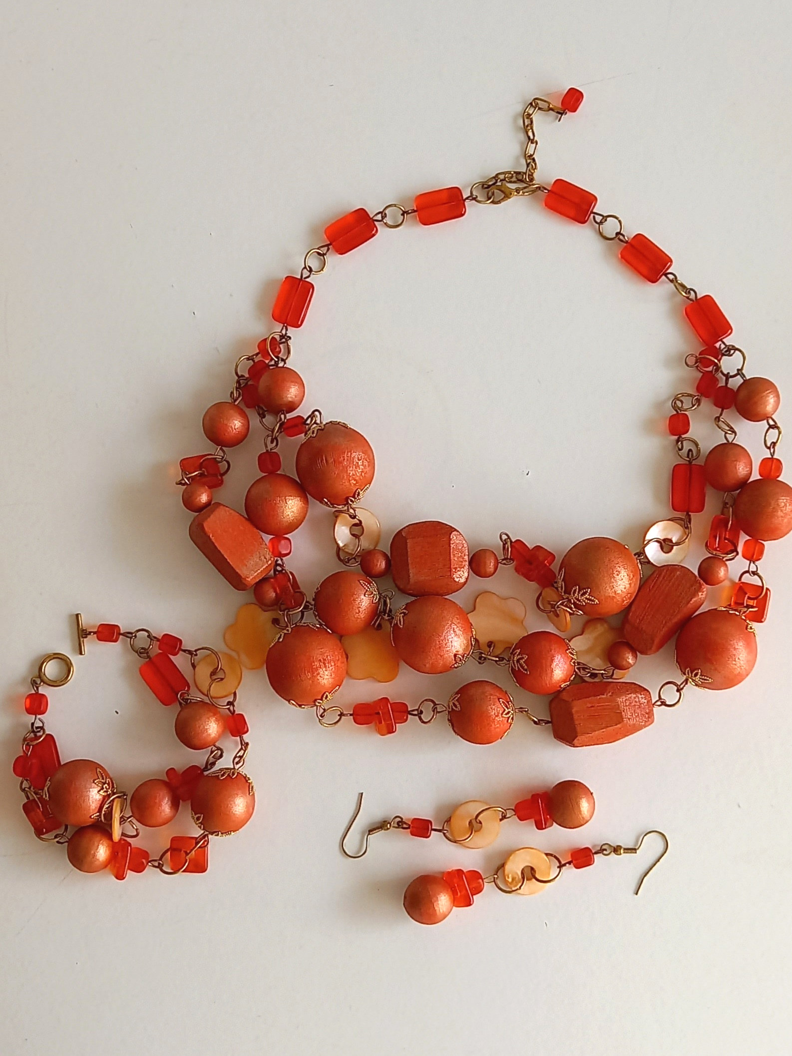 set de pulsera & pendientes & collar fusion lollipops