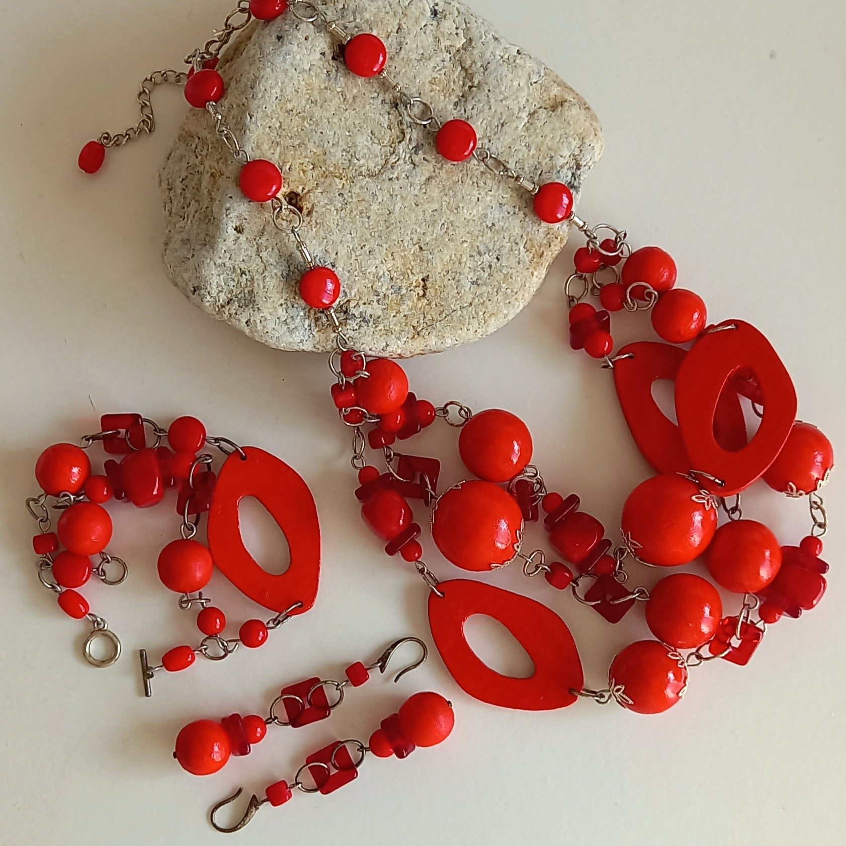 set de pulsera & pendientes & collar fusion lollipops - Imagen 2