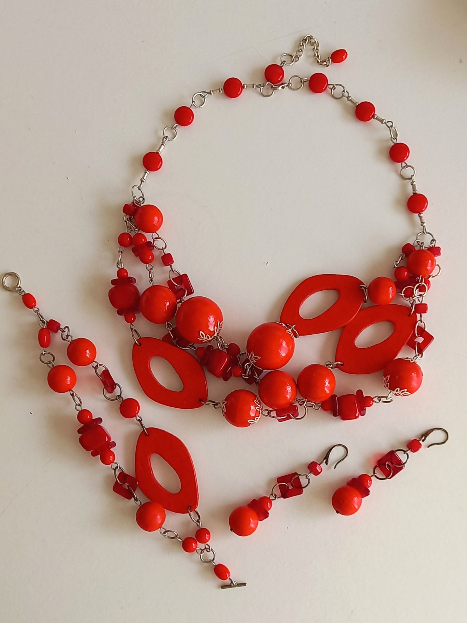 set de pulsera & pendientes & collar fusion lollipops