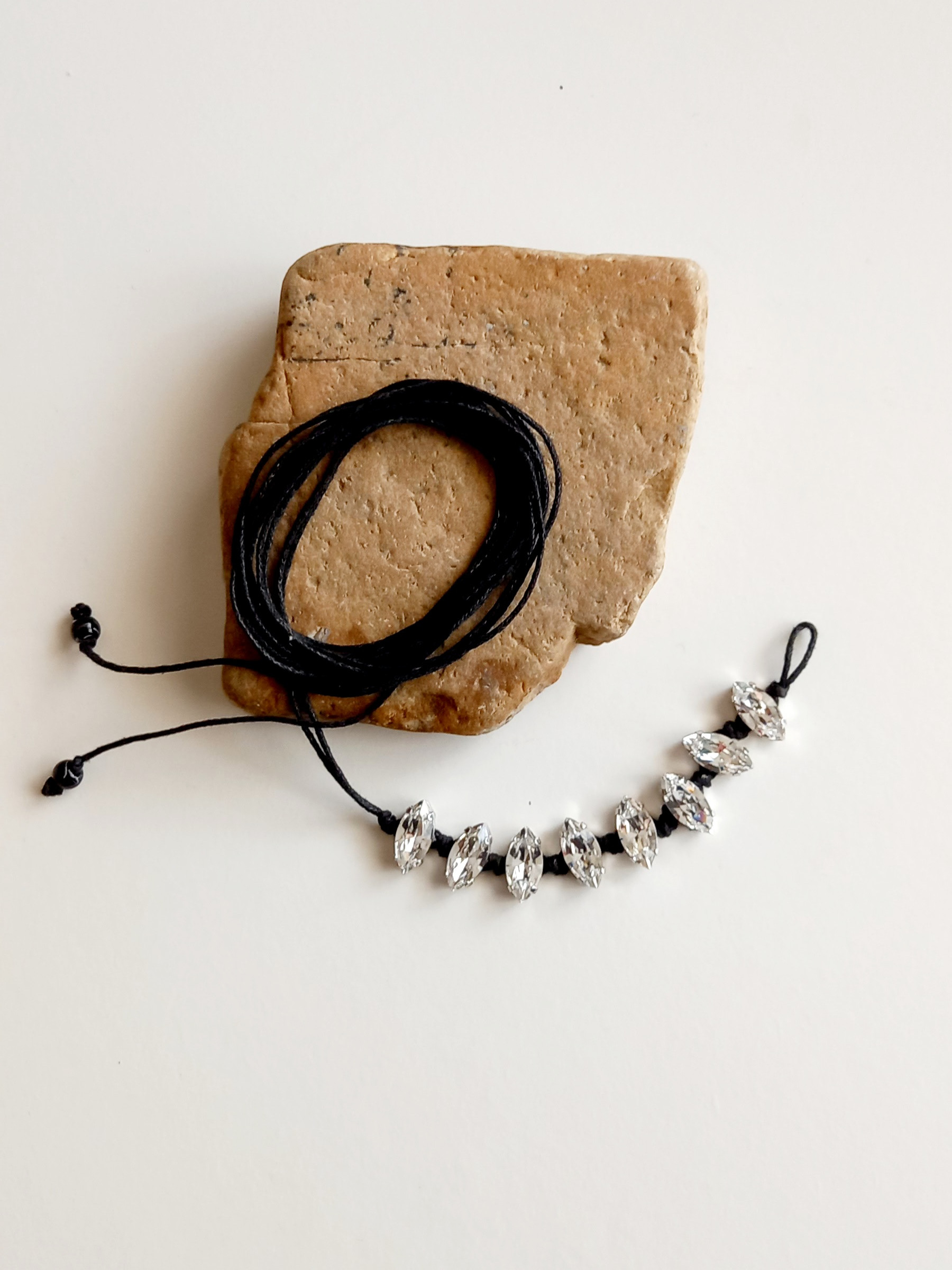pulsera de cristal & perla - Imagen 6