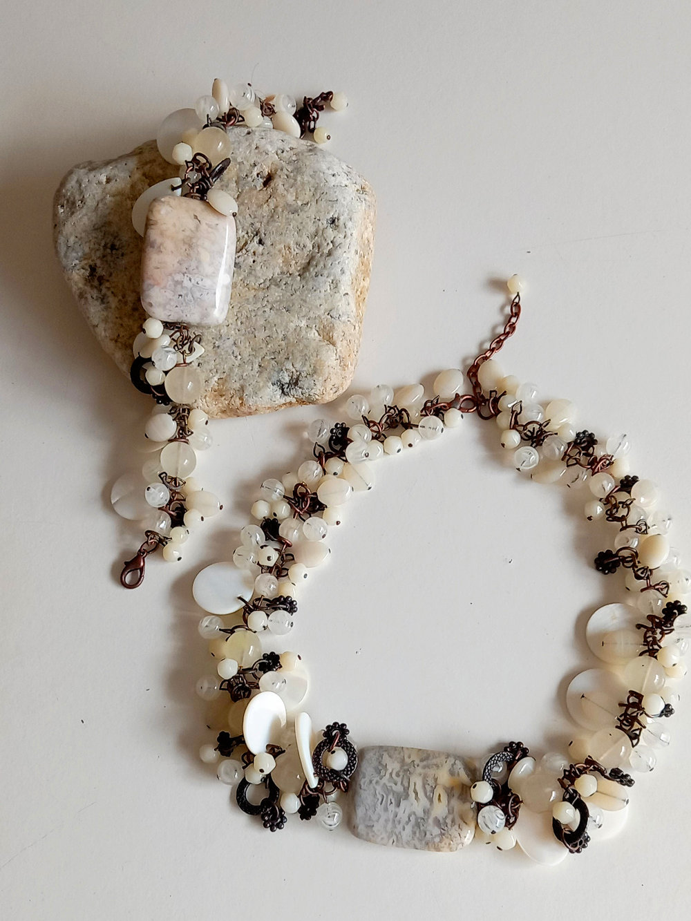 set de collar y pulsera glassmania - Imagen 3
