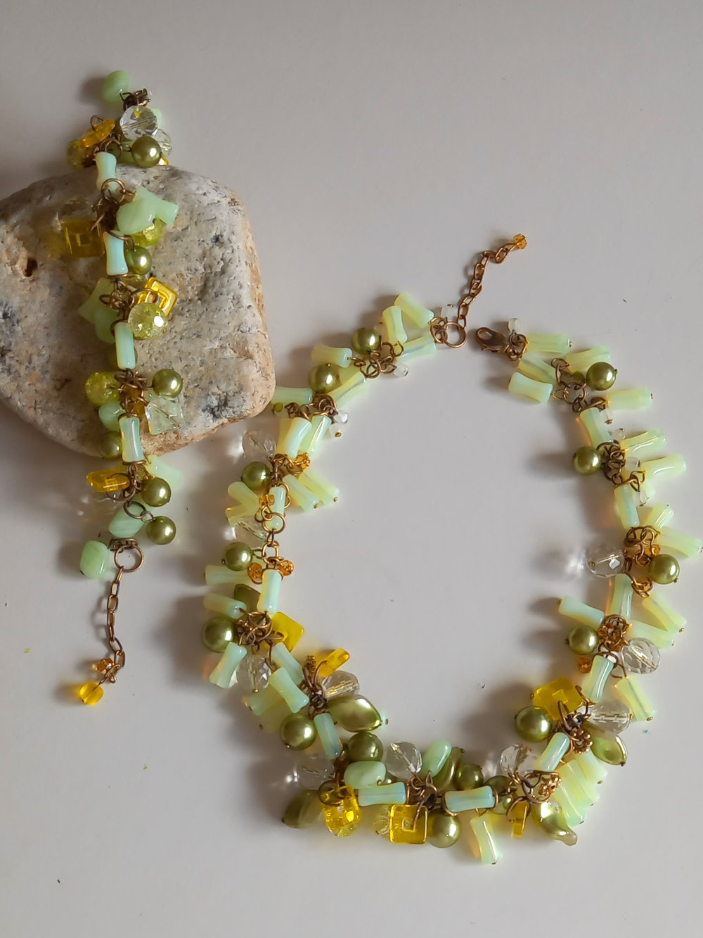 set de collar y pulsera glassmania - Imagen 3