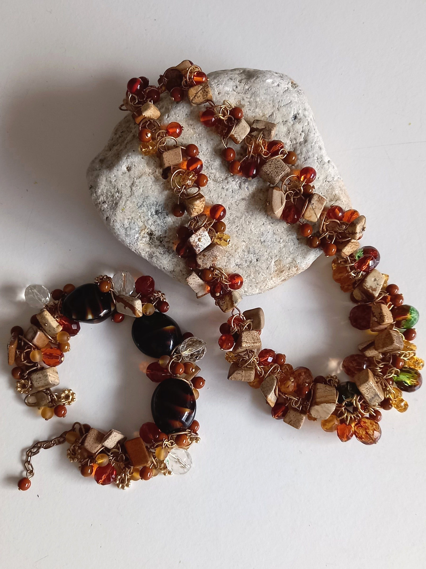 set de collar y pulsera glassmania - Imagen 3