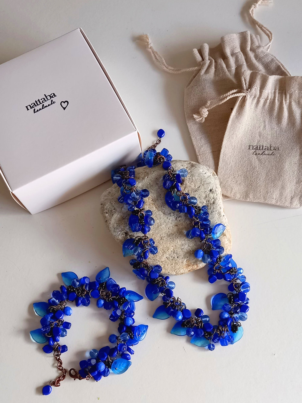 set de collar y pulsera glassmania - Imagen 2
