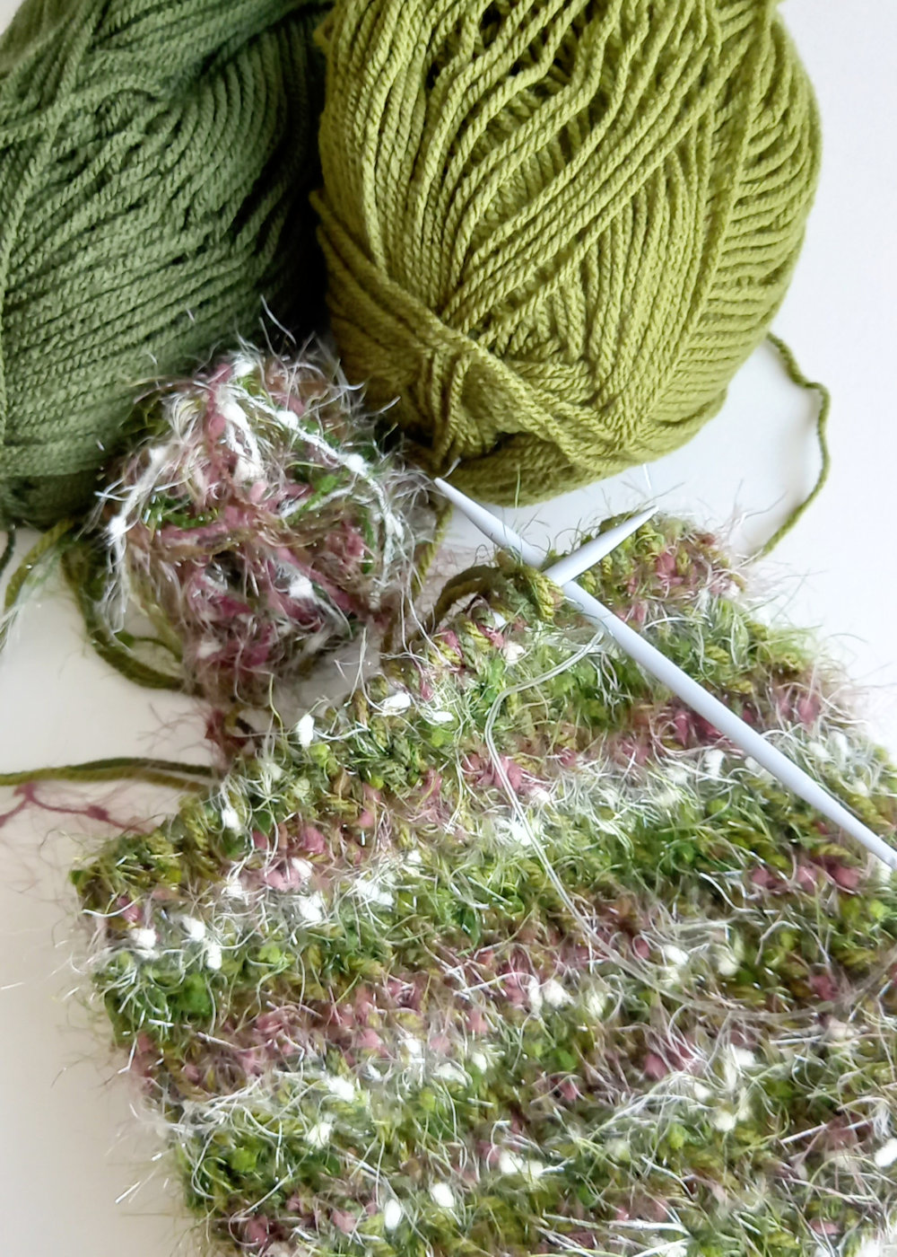 set gorro de punto & llavero - Imagen 2