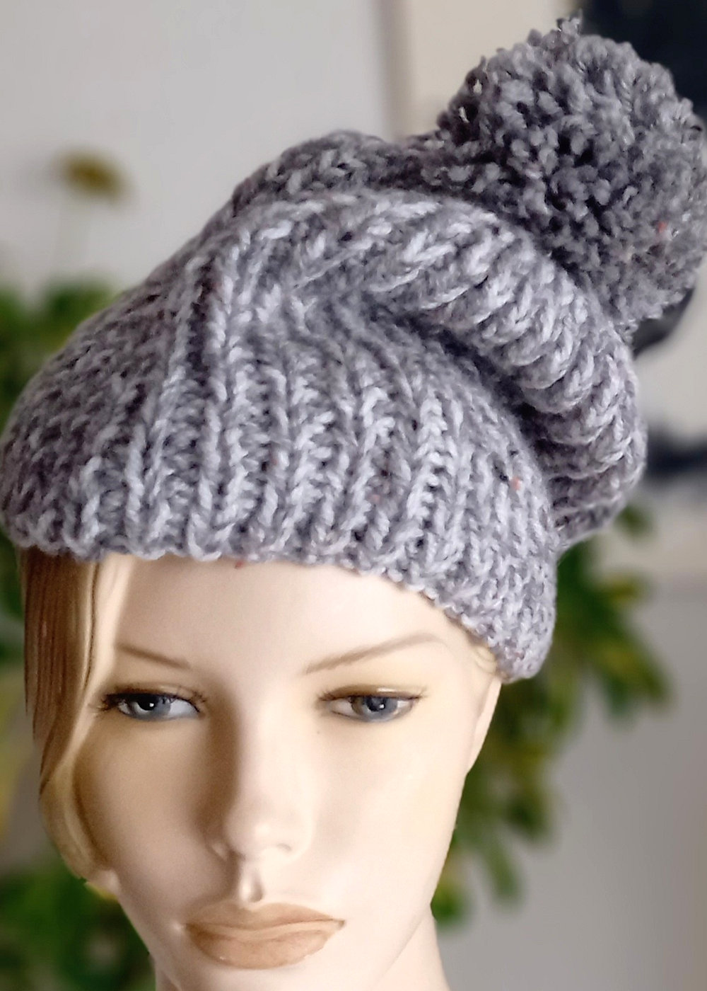set gorro de punto & llavero - Imagen 3