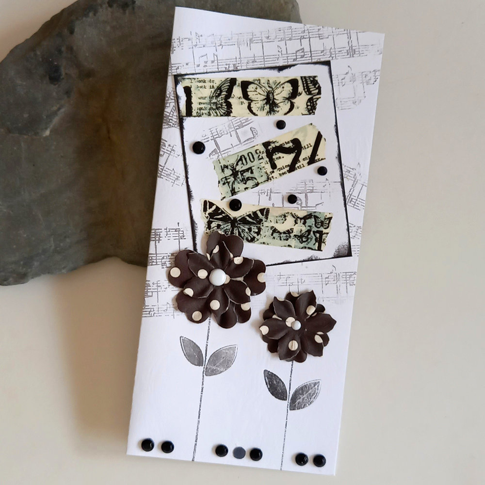 tarjeta de felicitación gótico