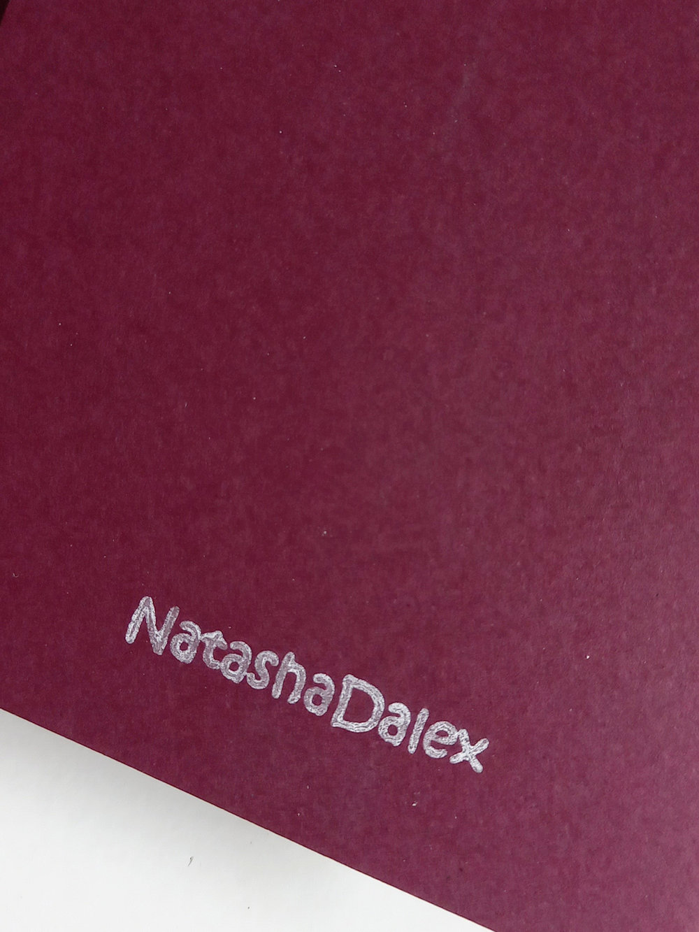 tarjeta de felicitación maniquí rojo - Imagen 4