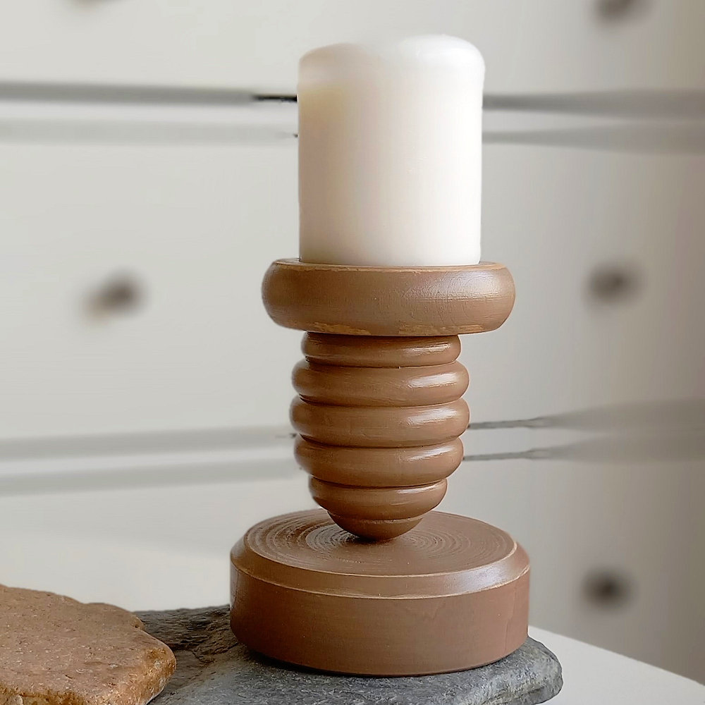 candelabro espiral pequeña