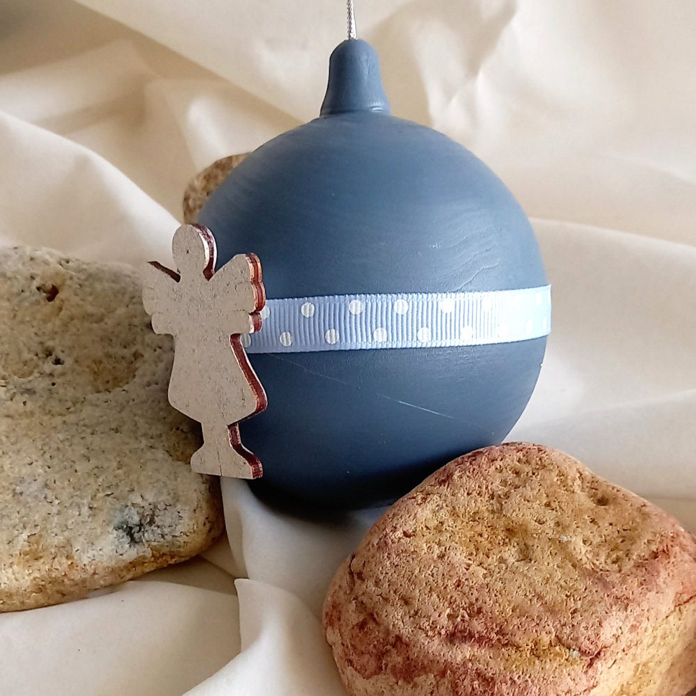 bola de Navidad ángel