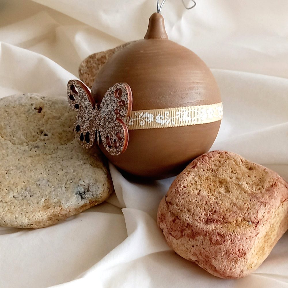 bola de Navidad mariposa