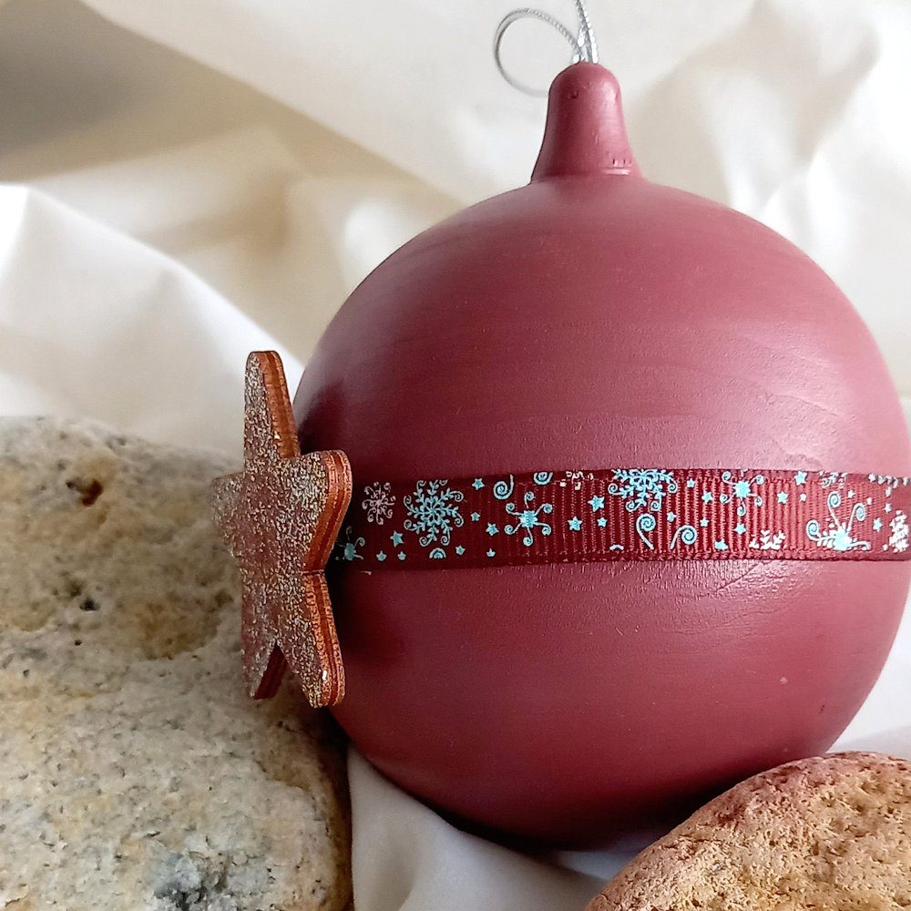 bola de Navidad estrella