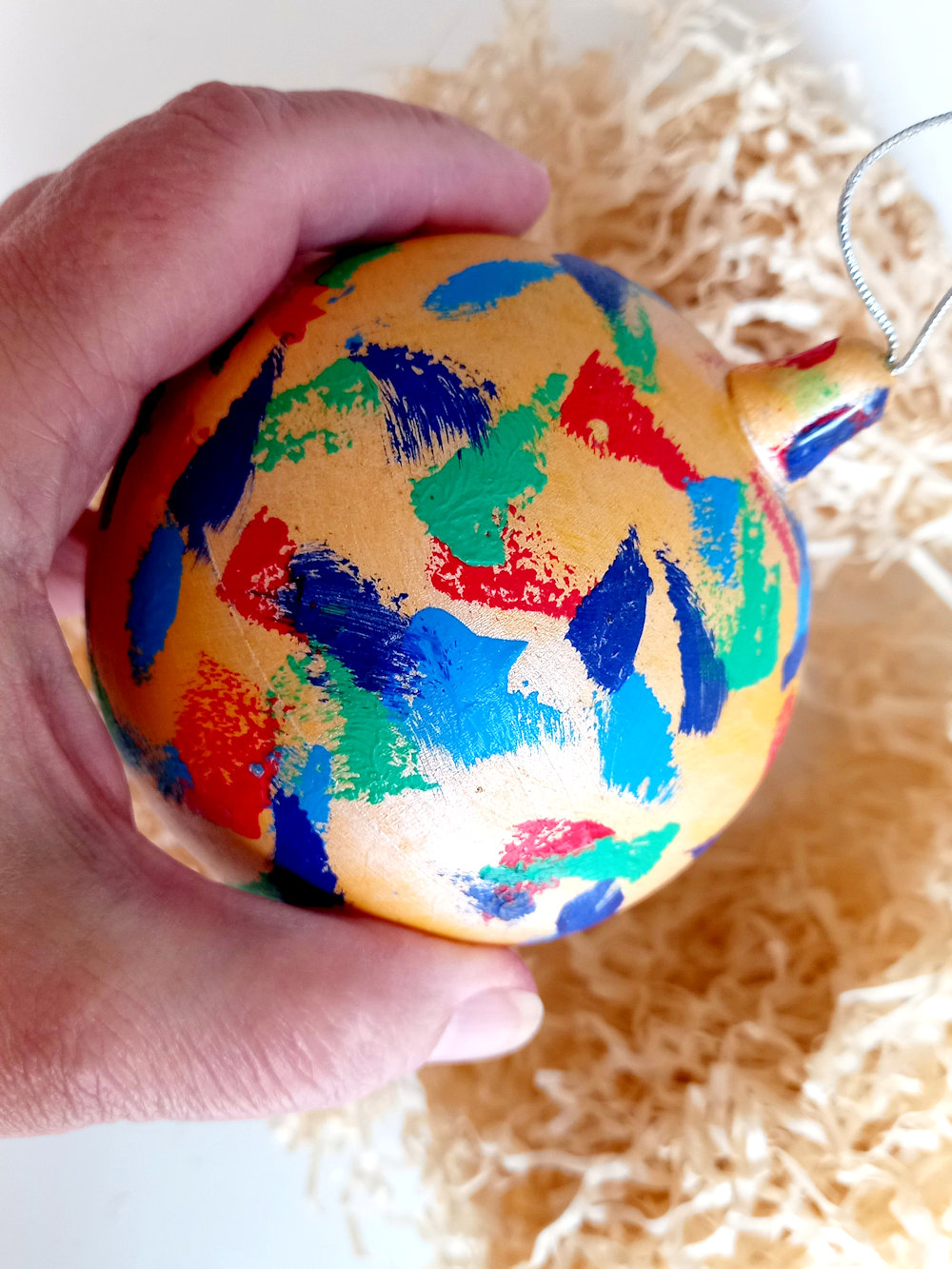 bola de Navidad multicolor - Imagen 2
