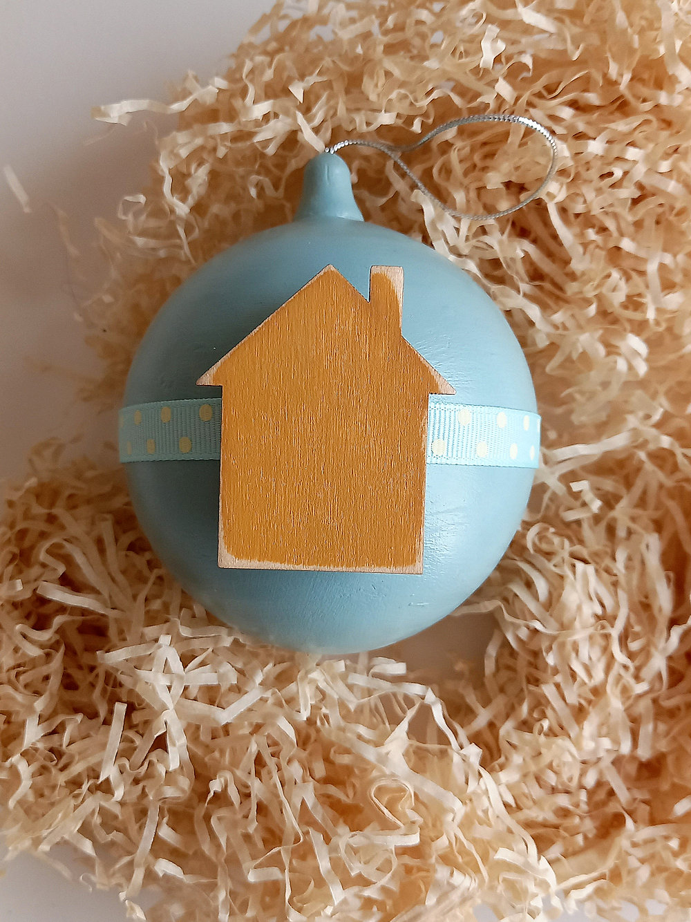 bola de Navidad casa