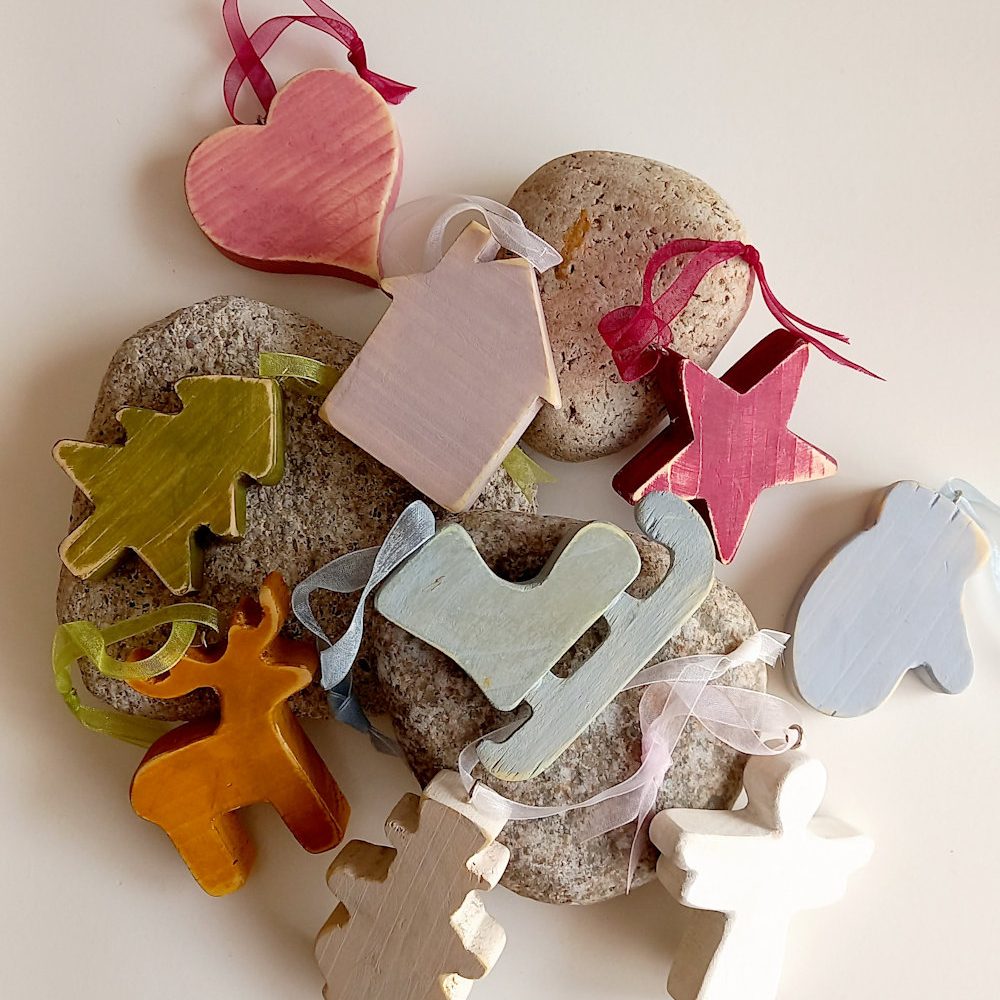 set decoración de árbol de Navidad