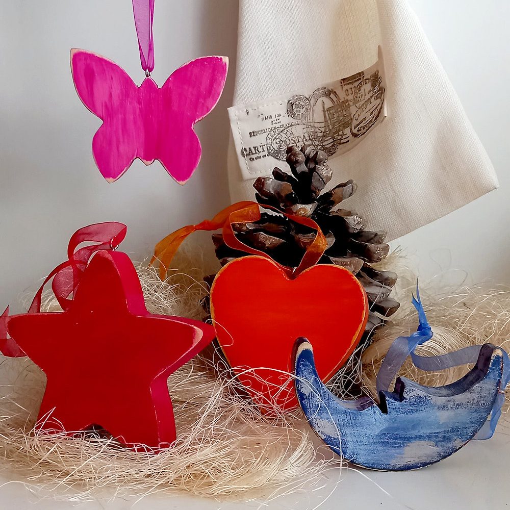 set decoración de árbol de Navidad