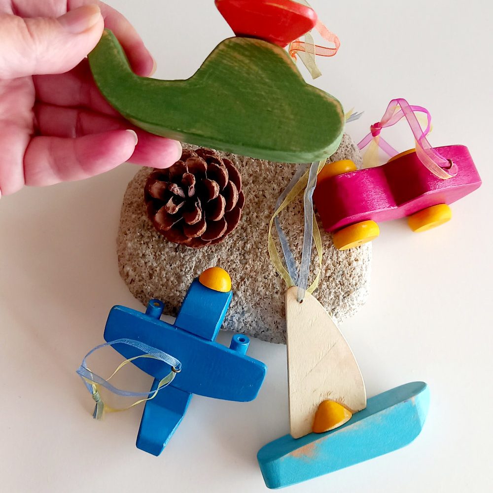 set decoración de árbol de Navidad