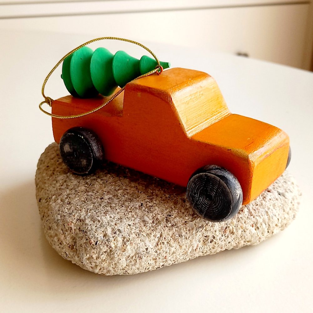 decoración del árbol de Navidad coche