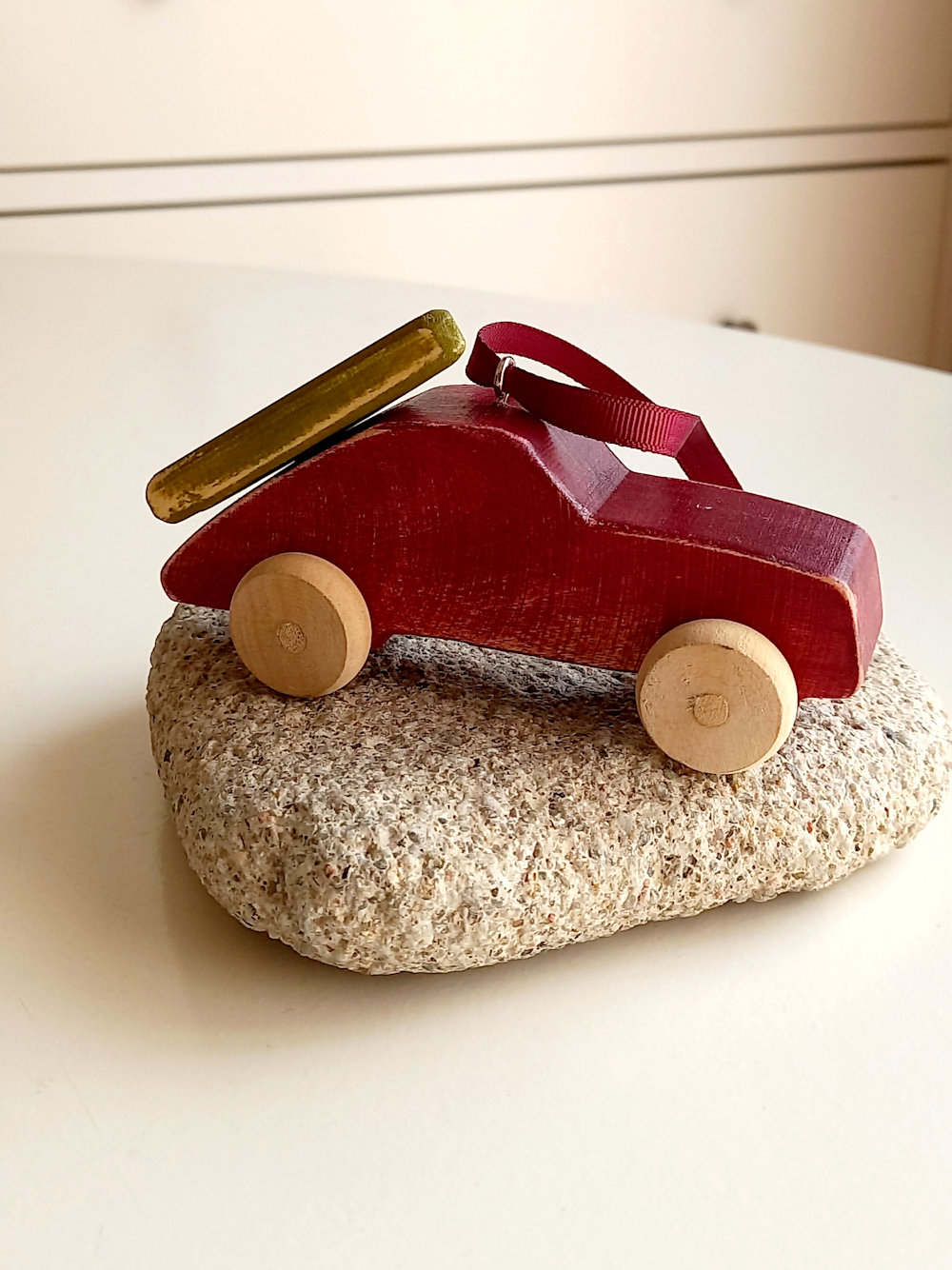 decoración del árbol de Navidad coche